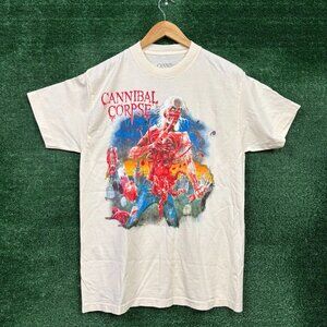 Cannibal Corpse Eaten Back To Life Death Metal Band T-Shirt Size Medium